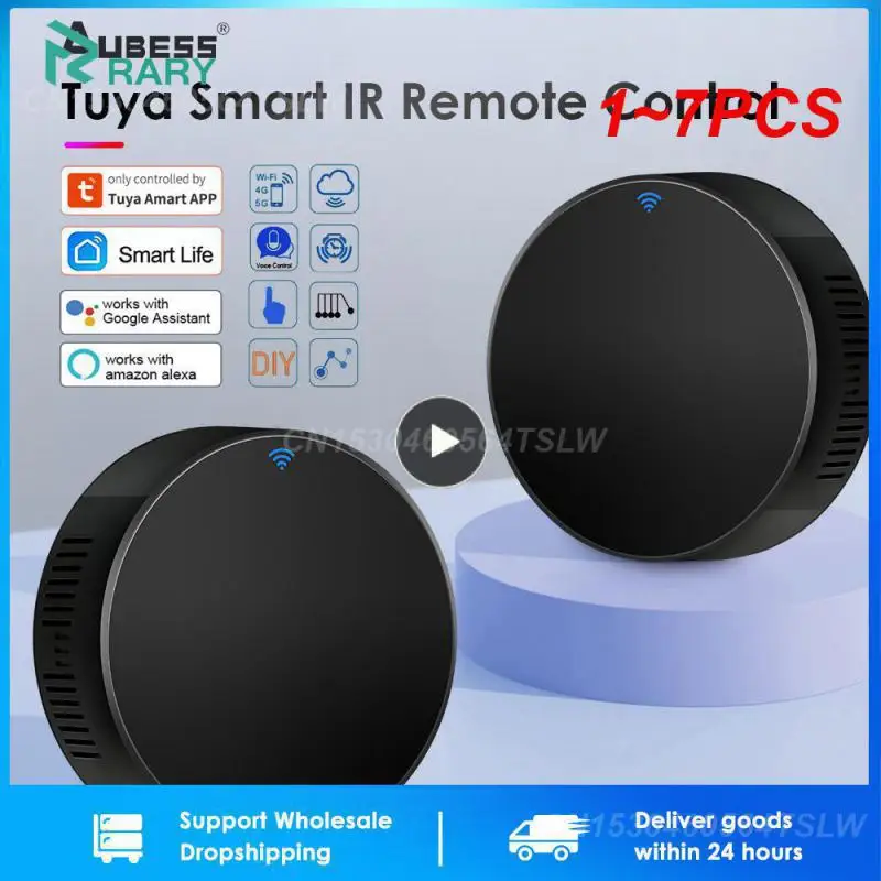 

1~7PCS Tuya WiFi IR Remote Control for Smart Home Automation Replace TV DVD AUD Air Condition Works with Amazon Alexa