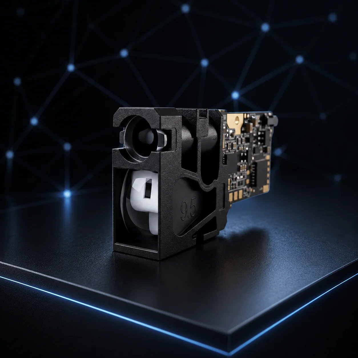 Фото Модуль красного лазерного дальномера XD-S20 20 м для систем предотвращения столкновений при посадке, удержания высоты, датчик LiDAR DToF, безопасный для глаз №1