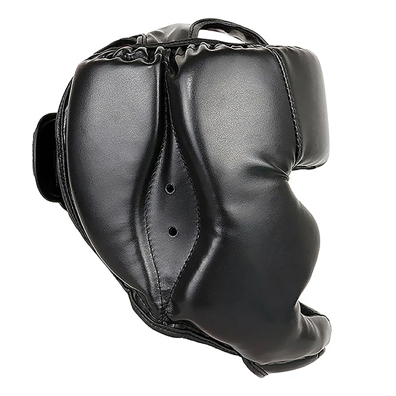 1 шт. полный закрытый боксерский шлем из искусственной кожи для детей и взрослых