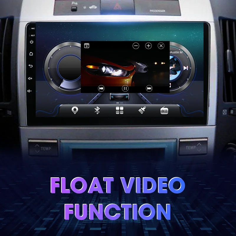 Srnubi Android 11 автомобильный радиоприемник для Toyota Corolla Verso 2004-2009 мультимедийный плеер