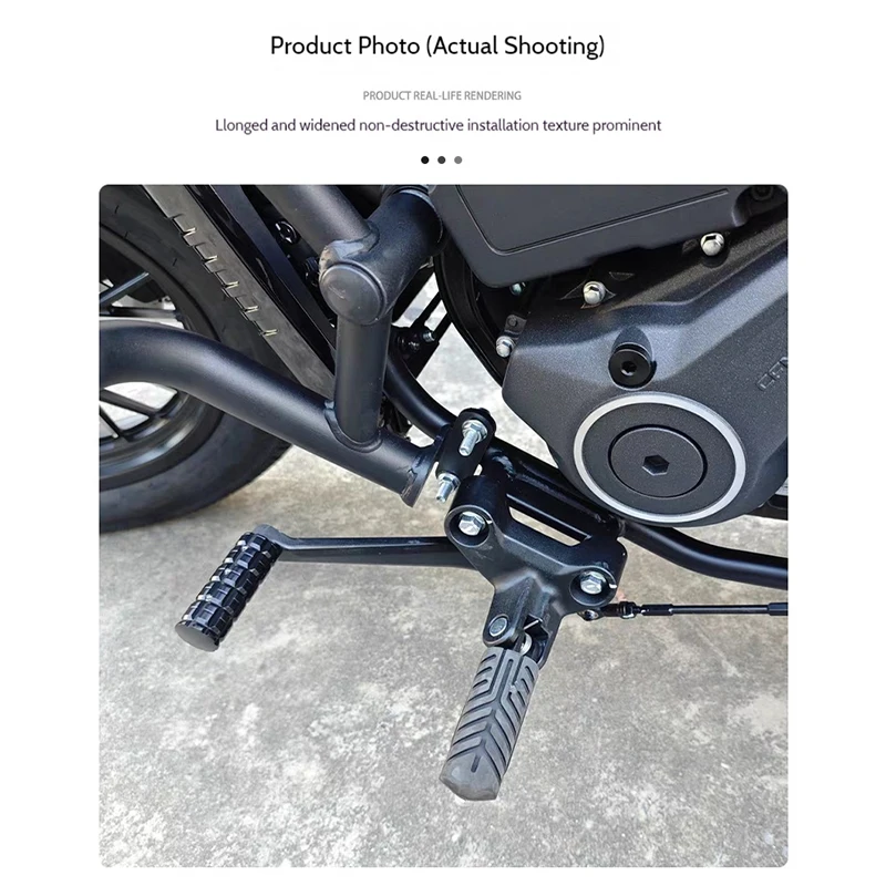 Фото Увеличенный рычаг переключения передач для мотоциклов BMW K1600GT/GTL S1000R/RR/XR S1000RR G310R/GS R1250GS/RT R1300GS/RT Adventure №5