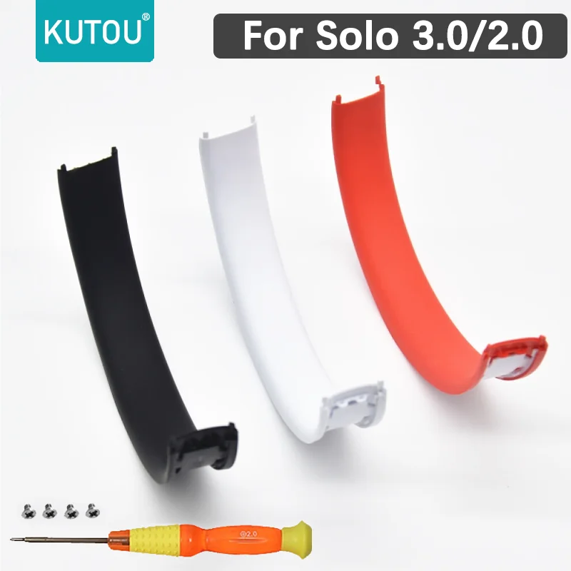 KUTOU Replacement Headband Pad For Beat Solo 3 3.0 Headphones Headband Cushions Solo 2 Solo3 Solo2 Headband Rubber Pad Parts