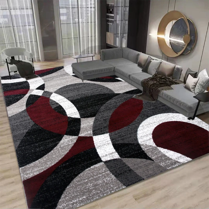 

Nordic Geometric Carpet for Living Room Modern Luxury Decor Sofa Table Large Area Rugs Bathroom Mat Alfombra Para Cocina Tapis