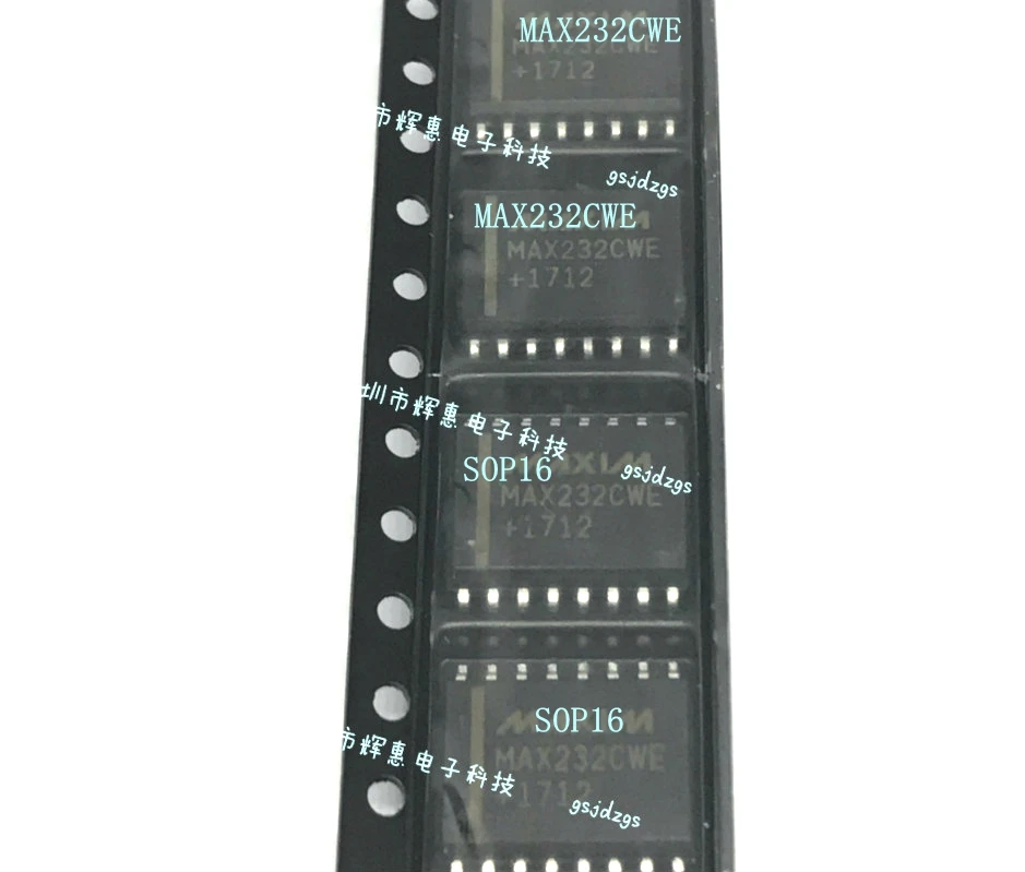 5 шт. MAX232CWE SOP16 RS-232