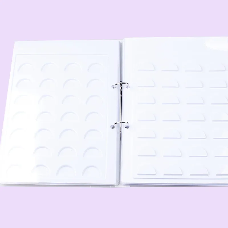 70-парный каталог ресниц 3D книга для хранения контейнер образцов накладных из