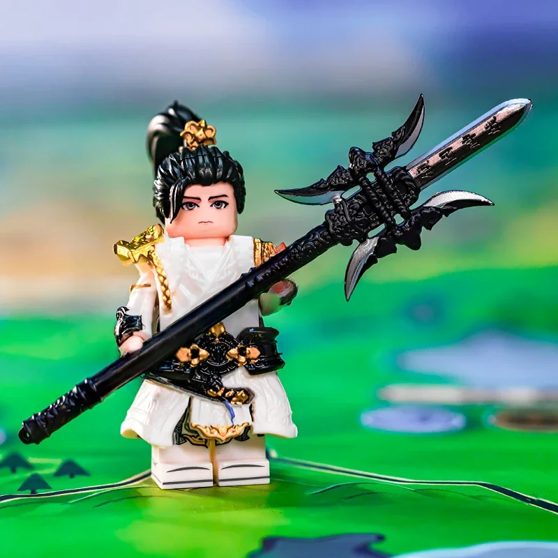 Креативные игрушки Три королевства для мужчин и мальчиков Aratiandi Zhao Yun Lu Bu модель