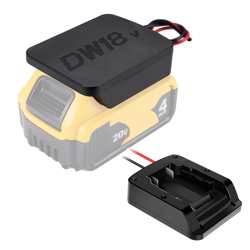 

Battery adapter for Dewalt 18v 20v Max Battery Dock Power Connector 14 awg Wires Power Wheels Battery DIY Tool Accessories