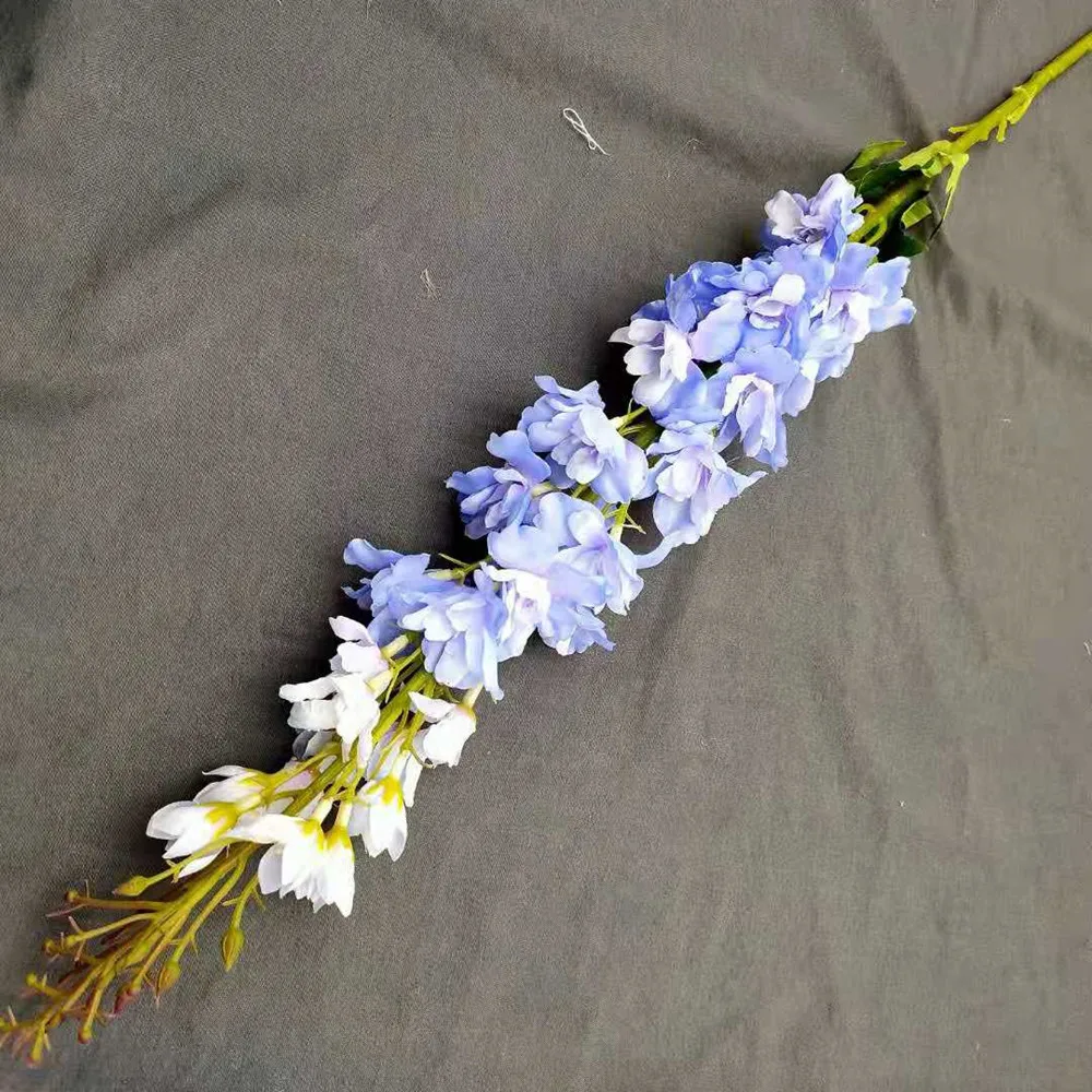 Искусственная цветочная ветка Larkspur 100 см
