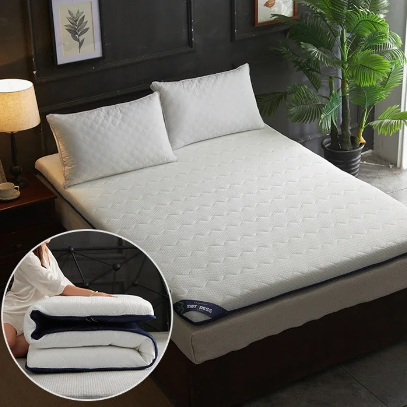 

Natural Latex Mattress for Couple Folding Soft Mattress Thick Tatami Floor Mat Single Cushion Sleeping Furniture for Bedroom