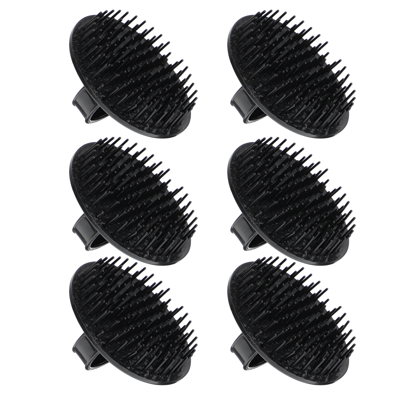 

6pcs Hair Scalp Brush Shampoo Brush Massager Brush Hair Washing Comb