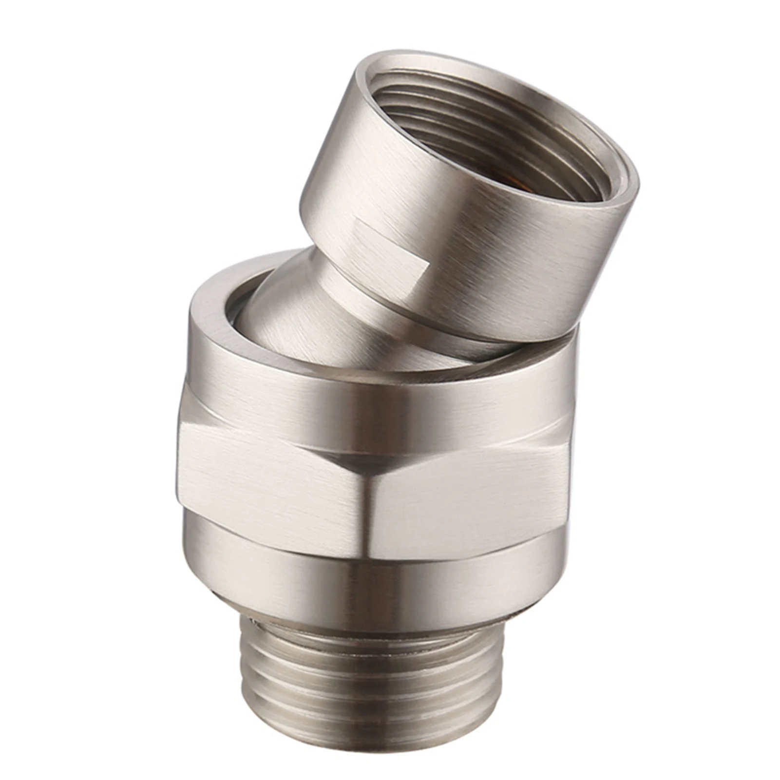 

Arm Extension Shower Head Connector Brass Adjustable Angle Hardware Thread Rustproof Swivel Adapter Ball Joint Universal