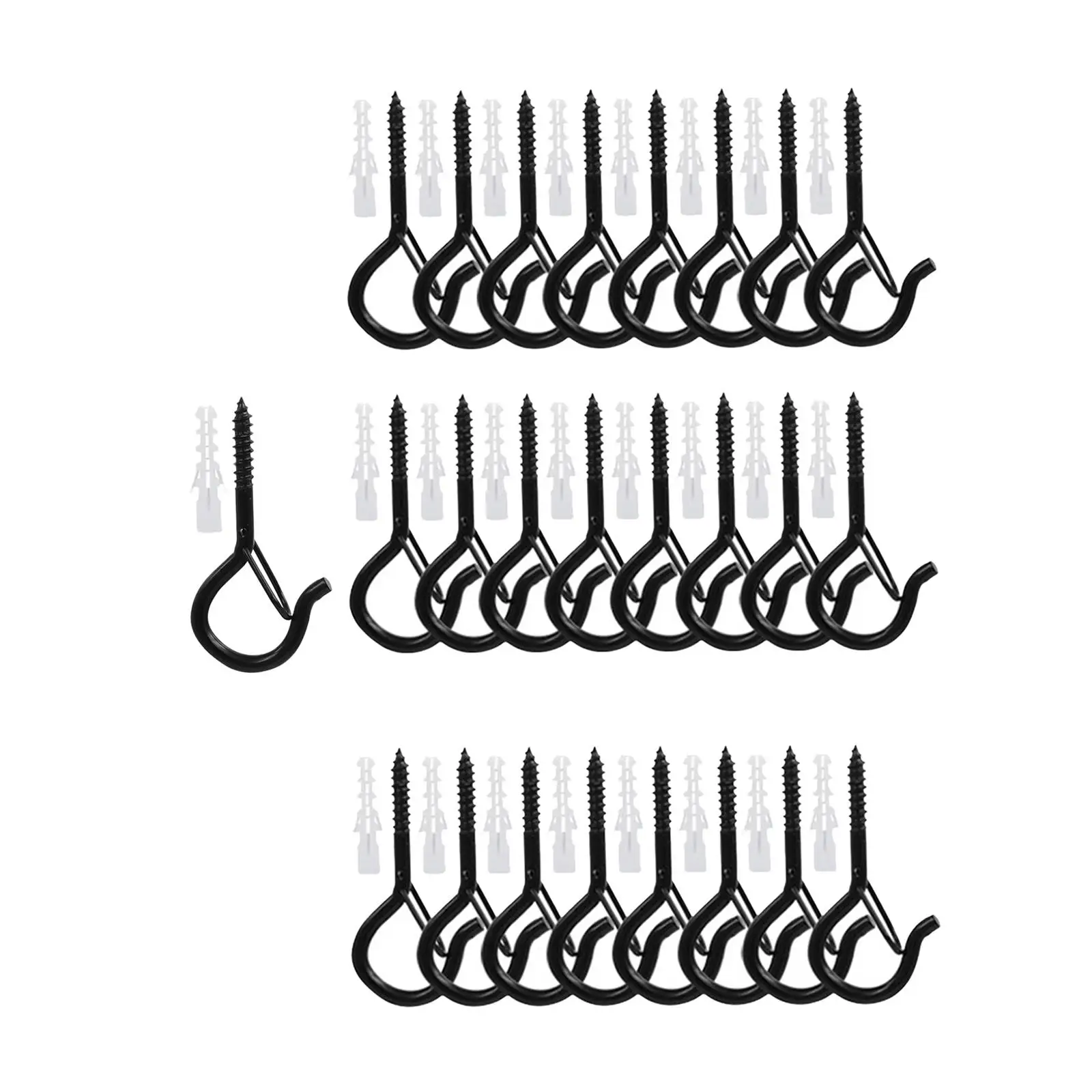 

25 штук, потолочные крючки, чашки, крючки для посадочной машины, кормушка для птиц, кухонная утварь