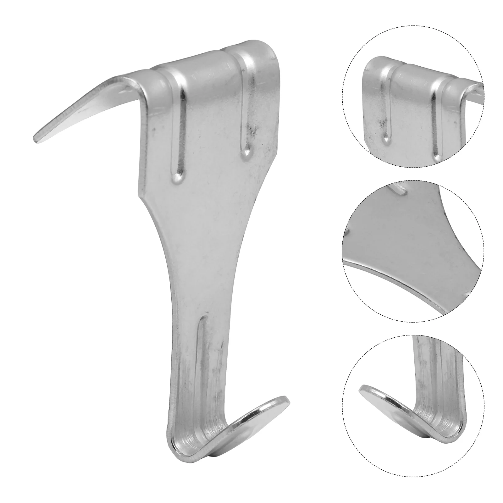 

30pcs S-Shape Moulding Hooks Picture Rail Hooks Hangers Picture Frame Hook