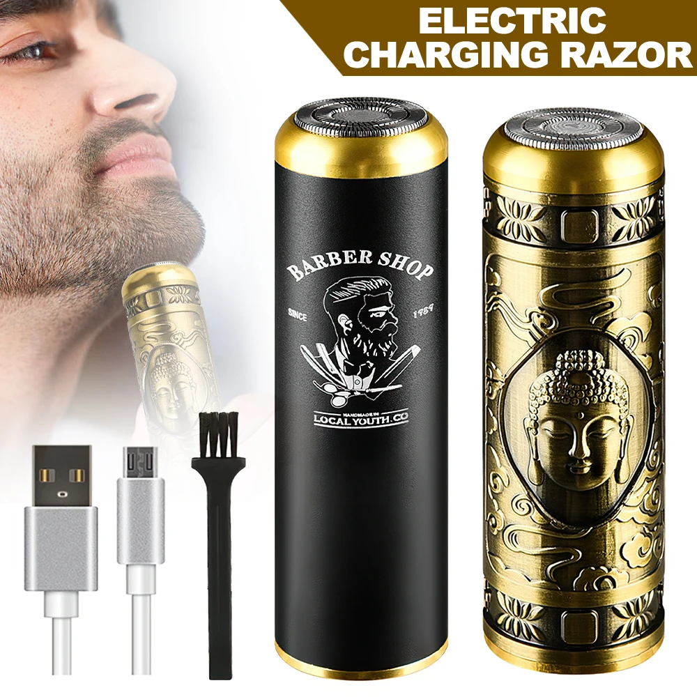 

DIOZO Electric Shaver Razor Shaving Beard Machine for Men Dry Wet Beard Trimmer Rechargeable Washable Blade Razor Epilator