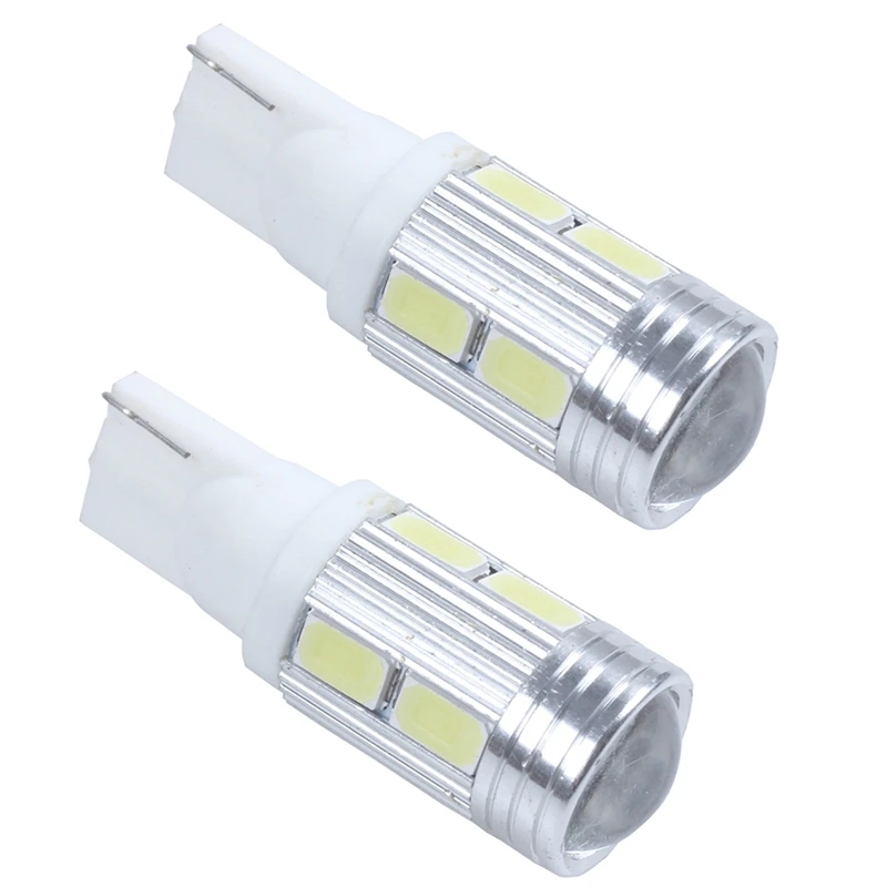 

2X T15 Car Light Bulb W16W Brake Light 8Pcs 5630 LED + LED 10W 500LM DC 12V (Pure White 6500K)