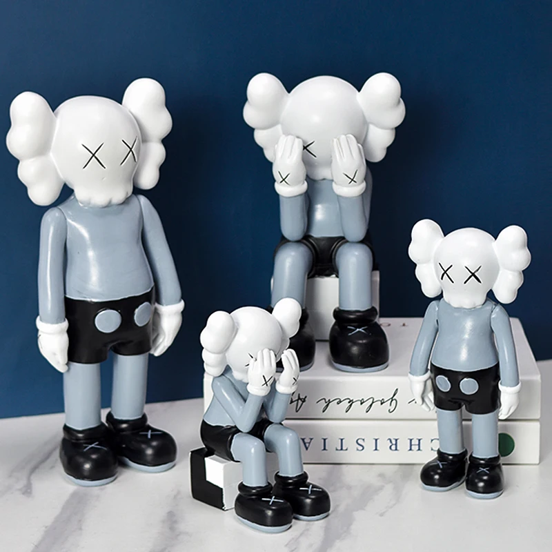 

Nodic Character Statues and Sculptures With Metal Tray Storage Keys Home Table Ornaments Room Decoration Figurines for Interior