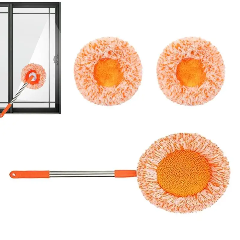 

Регулируемая раздвижная Швабра для уборки, швабра из микрофибры, домашний инструмент для уборки, круглая Швабра для деревянного пола, плитк...