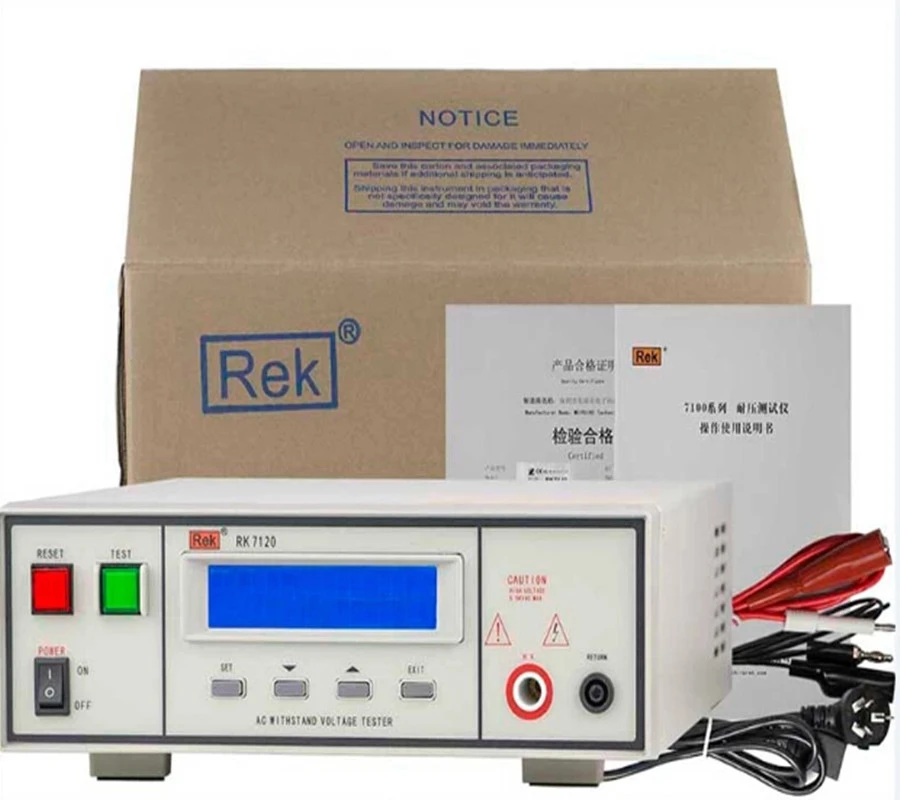 

AC 0-5KV DC 0-6KV programmable AC DC withstand voltage tester RK7120