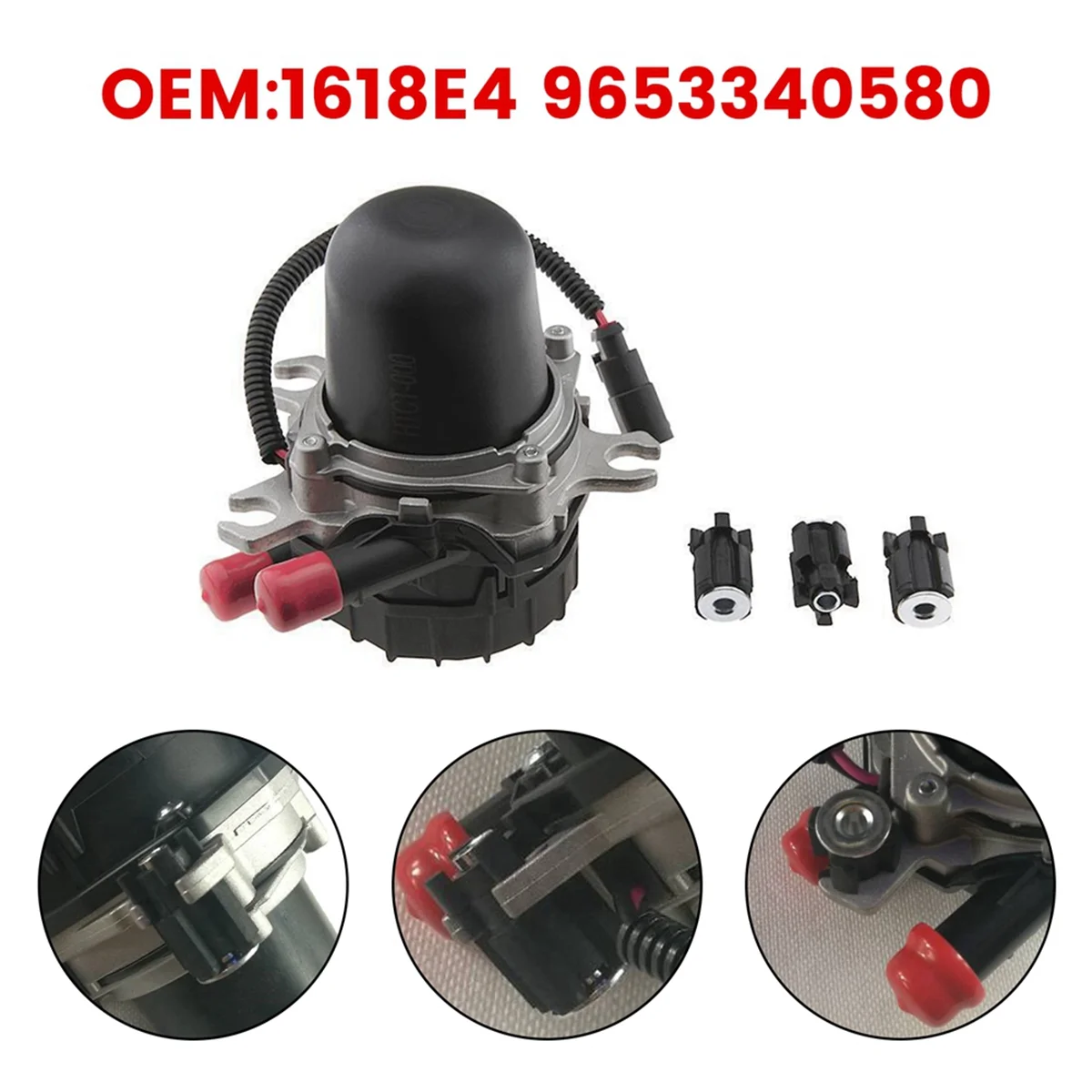 Автозапчасти 1618E4 вторичный воздушный насос для Peugeot 307 407 407SW Citroen Picasso 9653340580