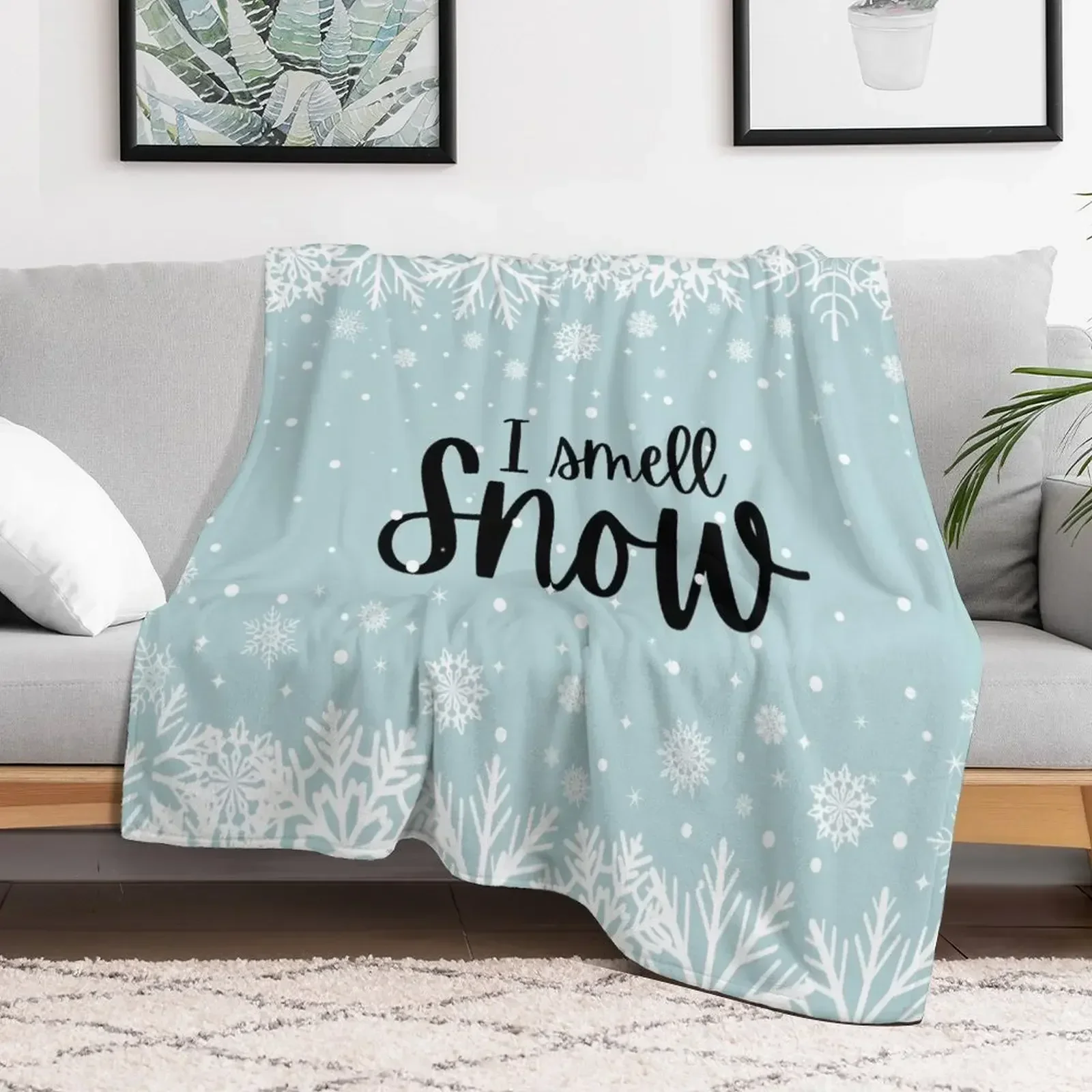 Одеяло I Smell Snow декоративное одеяло Polar термоодеяла для косплея аниме одеяла