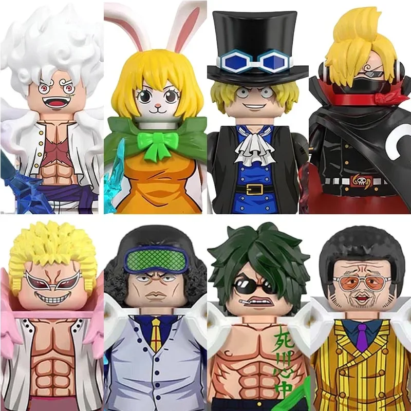 Аниме серия мультяшная коллекция моделей WM6187 WM6188 WM6189 мини-фигурки героев