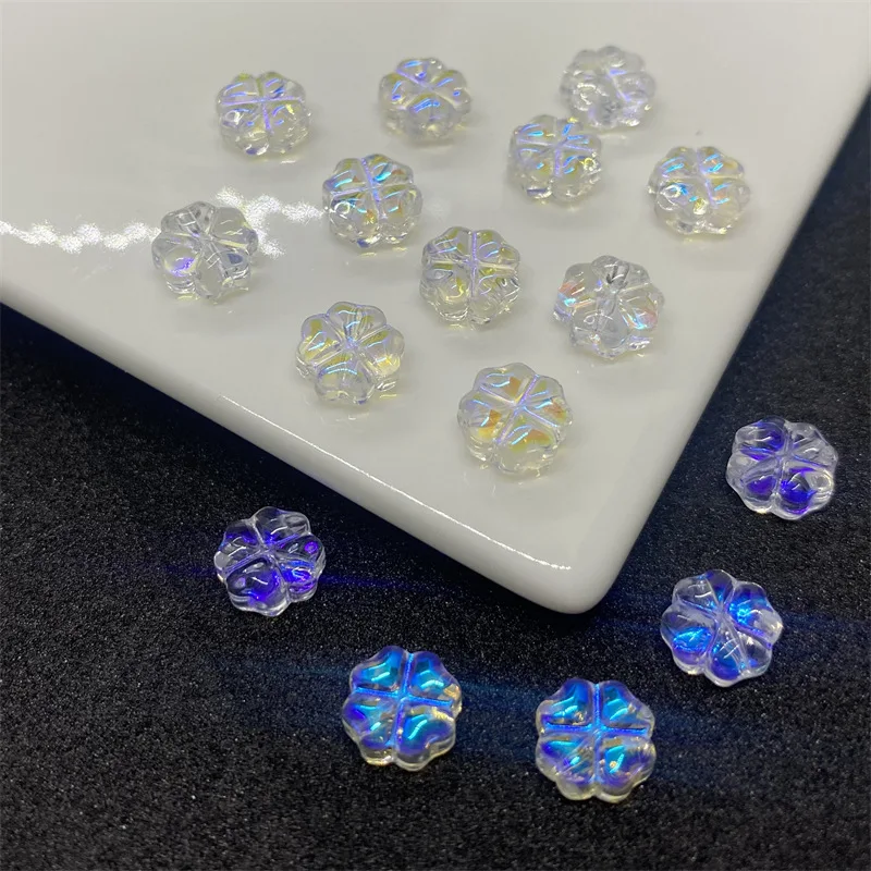 10 шт./лот красочные неправильной формы Чешские Хрустальные стеклянные бусины для