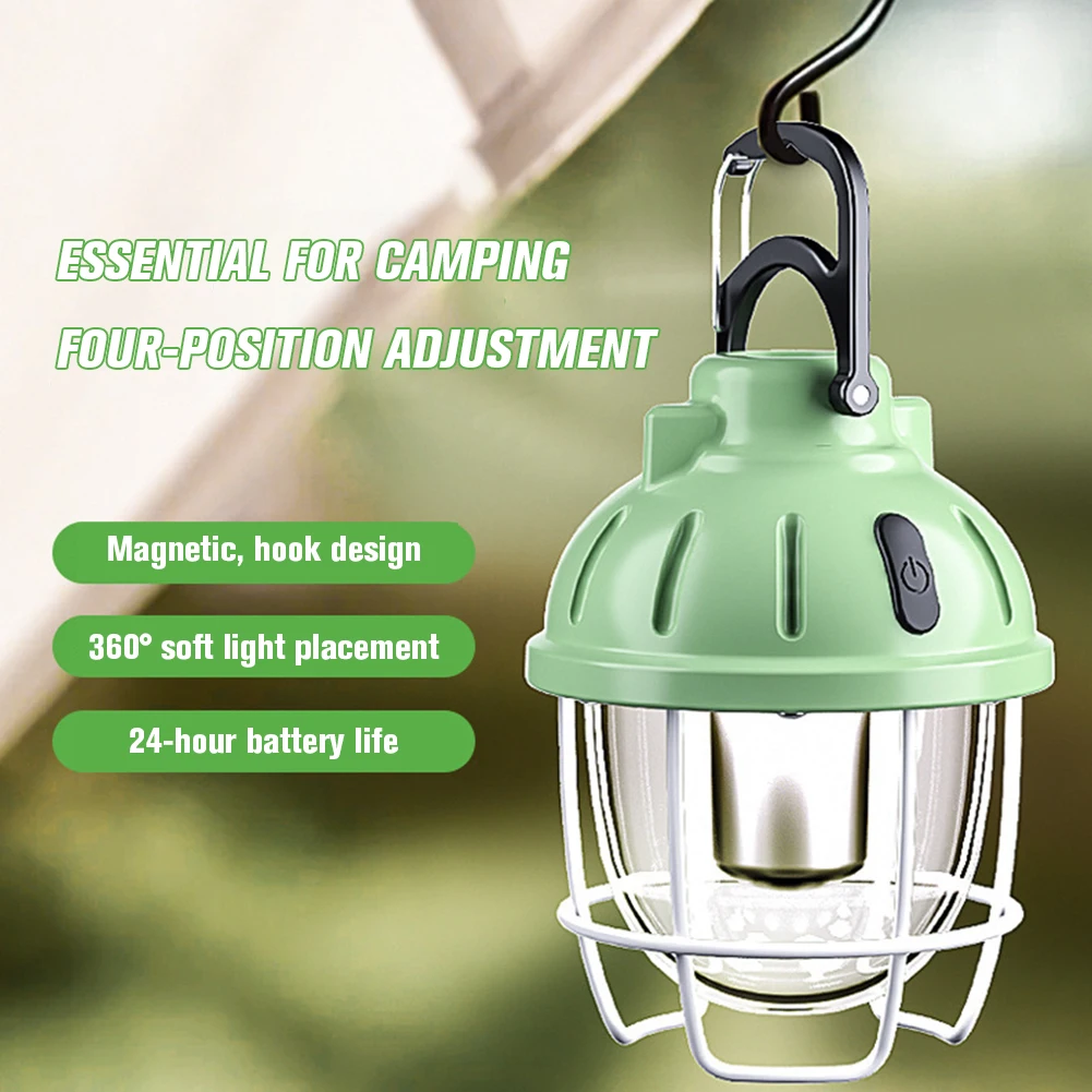 

Mini LED Hanging Lanterns USB Rechargeable Outdoor Portable Emergency Camping Fishing Hiking Tent Light Work Lamp