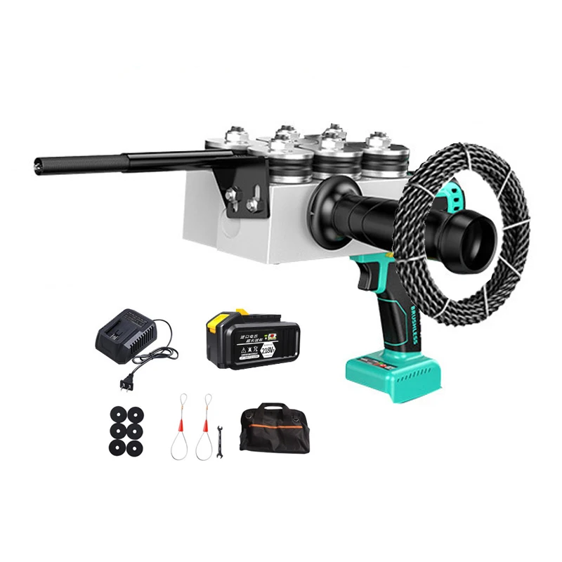 

Automatic Electrician Threading Machine Wire Threader Wall Wiring Machine Electric Cable Push Puller Tools Through Wall Machine