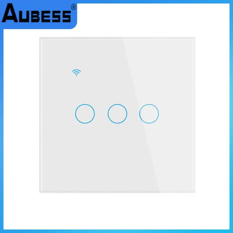 

Wifi Light Wall Switch App Control Wall Panel Smart Life App Wireless Remote Control Wireless Remote Control Switch Tuya