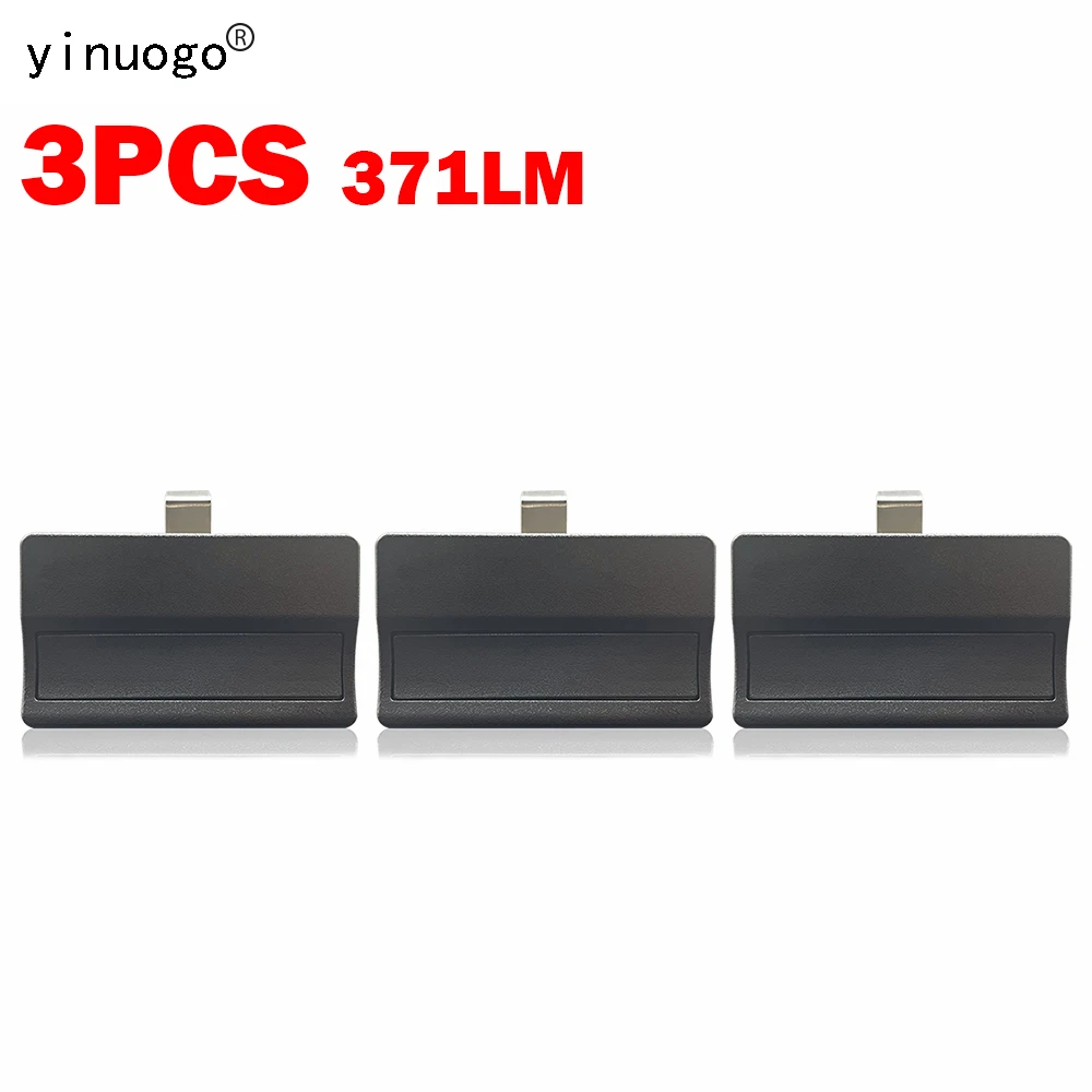 

3 PCS Liftmaster Chamberlain 371LM 373LM Garage Door Remote Control 315MHz Replacement Car Visor Gate Remote Control Door Opener