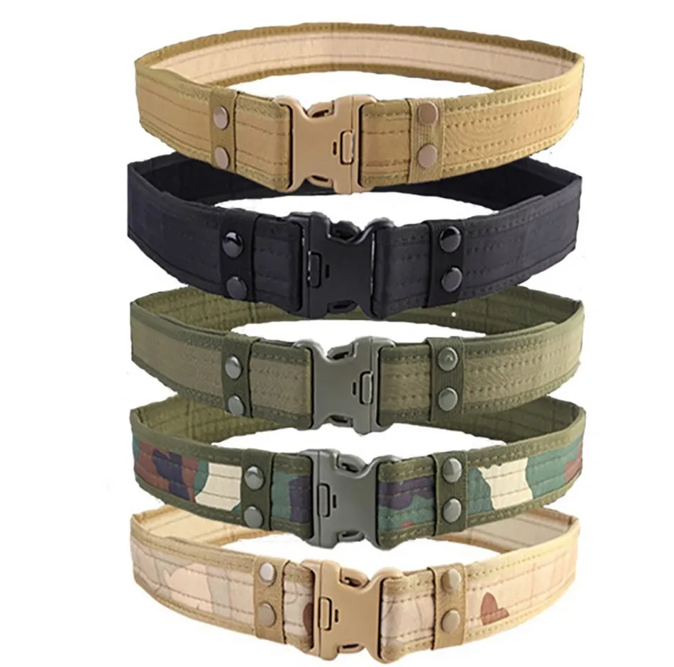

Ремень мужской тактический, брезентовый пояс с быстрой пряжкой, в стиле милитари, камуфляжный, подарок на день отца
