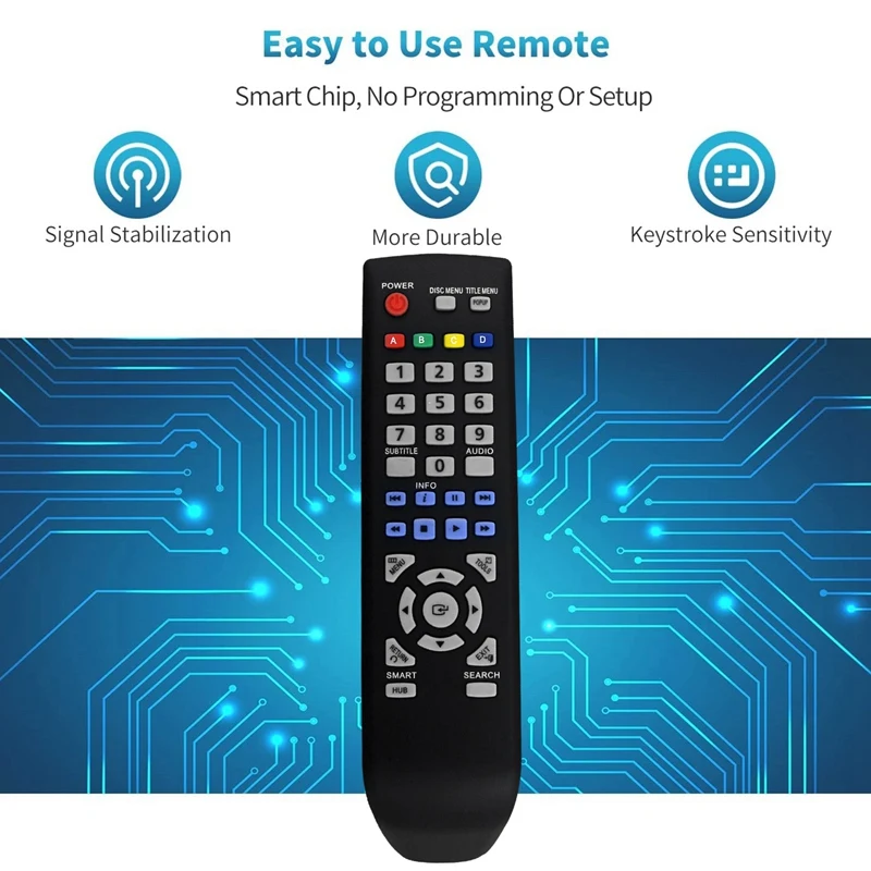 Пульт для Samsung Blu-Ray DVD-проигрыватель BD-D5300 BD-D5250C BD-D5300C/EN BD-D5300/PE