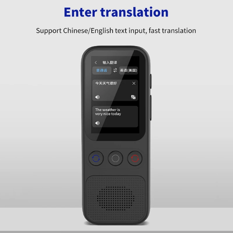 Переводчик языка мгновенный автономный переводчик голосовой портативный