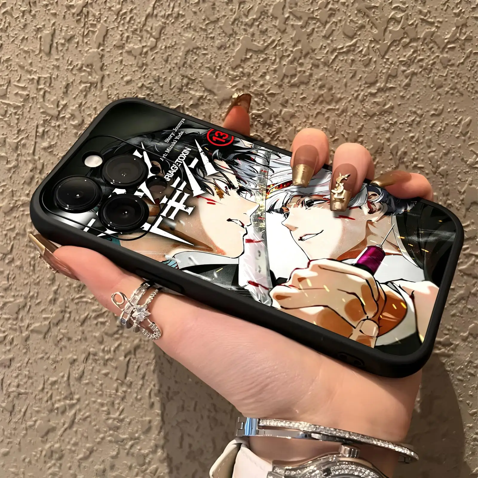 Фото Чехол для телефона iPhone 17, 16, 16e, 15, 14, 13, 12 Plus, Mini, Pro, Max, мягкий, черный, противоударный, MARRIAGETOXIN №1