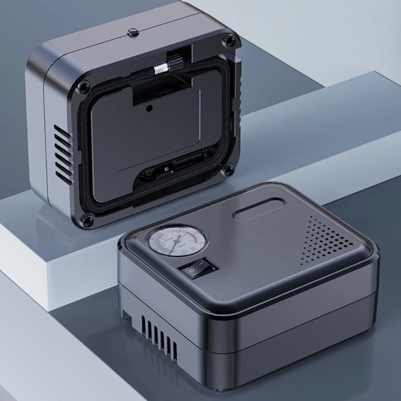 

Мини-автомобильный воздушный компрессор 12 В 150PSI портативный автомобильный насос для накачивания шин электрический воздушный