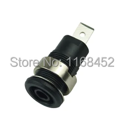 Тестовый разъем PS302 с банановым покрытием 4 мм Панельное гнездо 6 35 тип фастона или