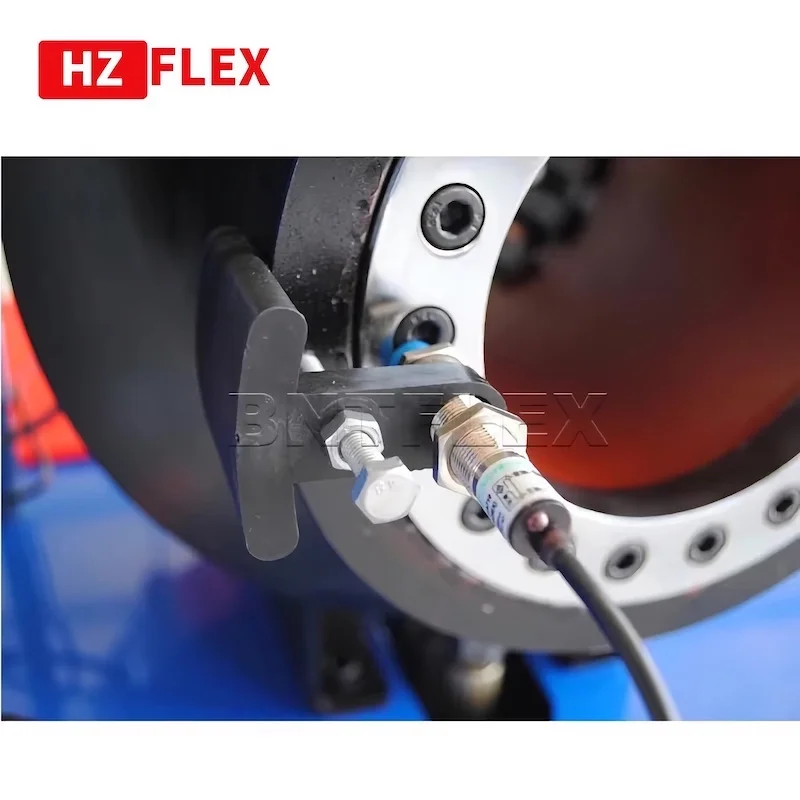 Машина для ремонта шлангов 220 В 3 кВт 1 фаза HZ-50D от 1/4 до 2 дюймов 4SP R12 пресс сборки