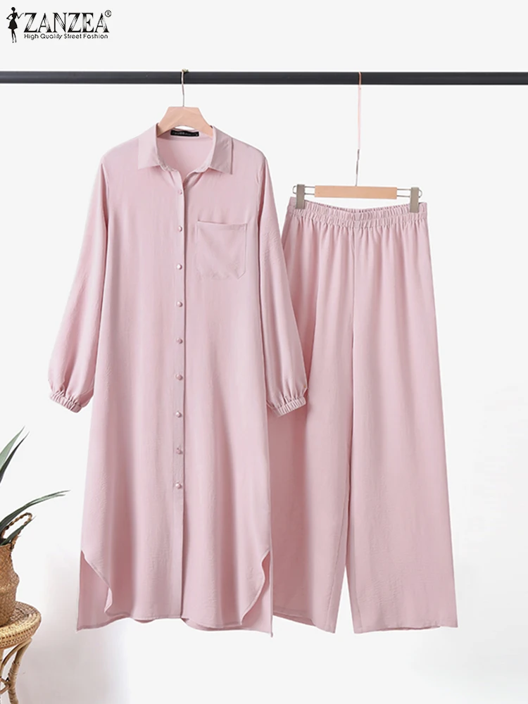 Мусульманские костюмы для взрослых в повседневном стиле ZANZEA