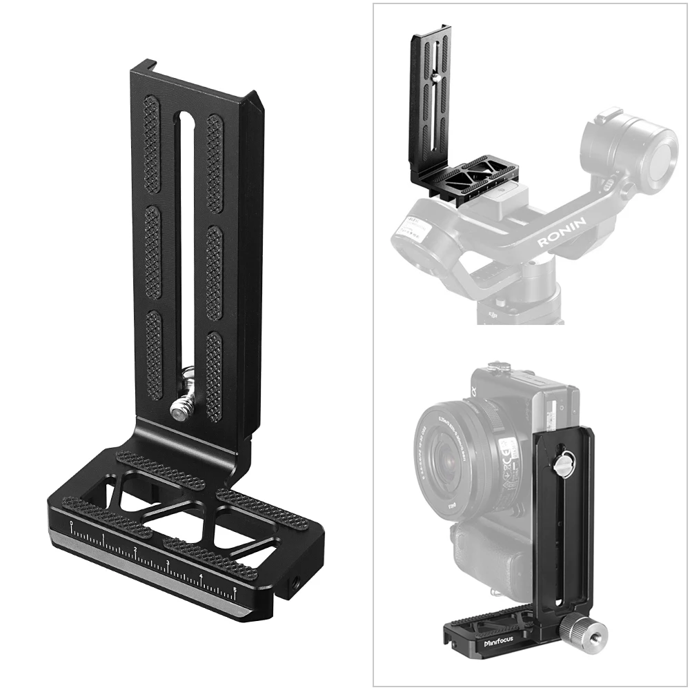 

L-образный кронштейн для камеры с быстроразъемной пластиной для DJI Ronin SC Gimbal вертикальный стабилизатор запасные части для камеры