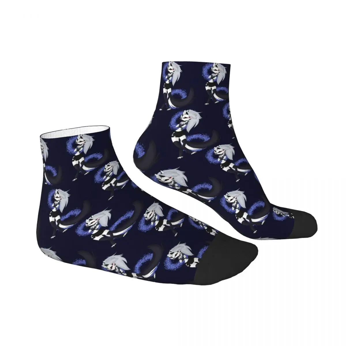 Loona Collage Helluva Boss аниме носки Harajuku впитывающие пот чулки всесезонные аксессуары для