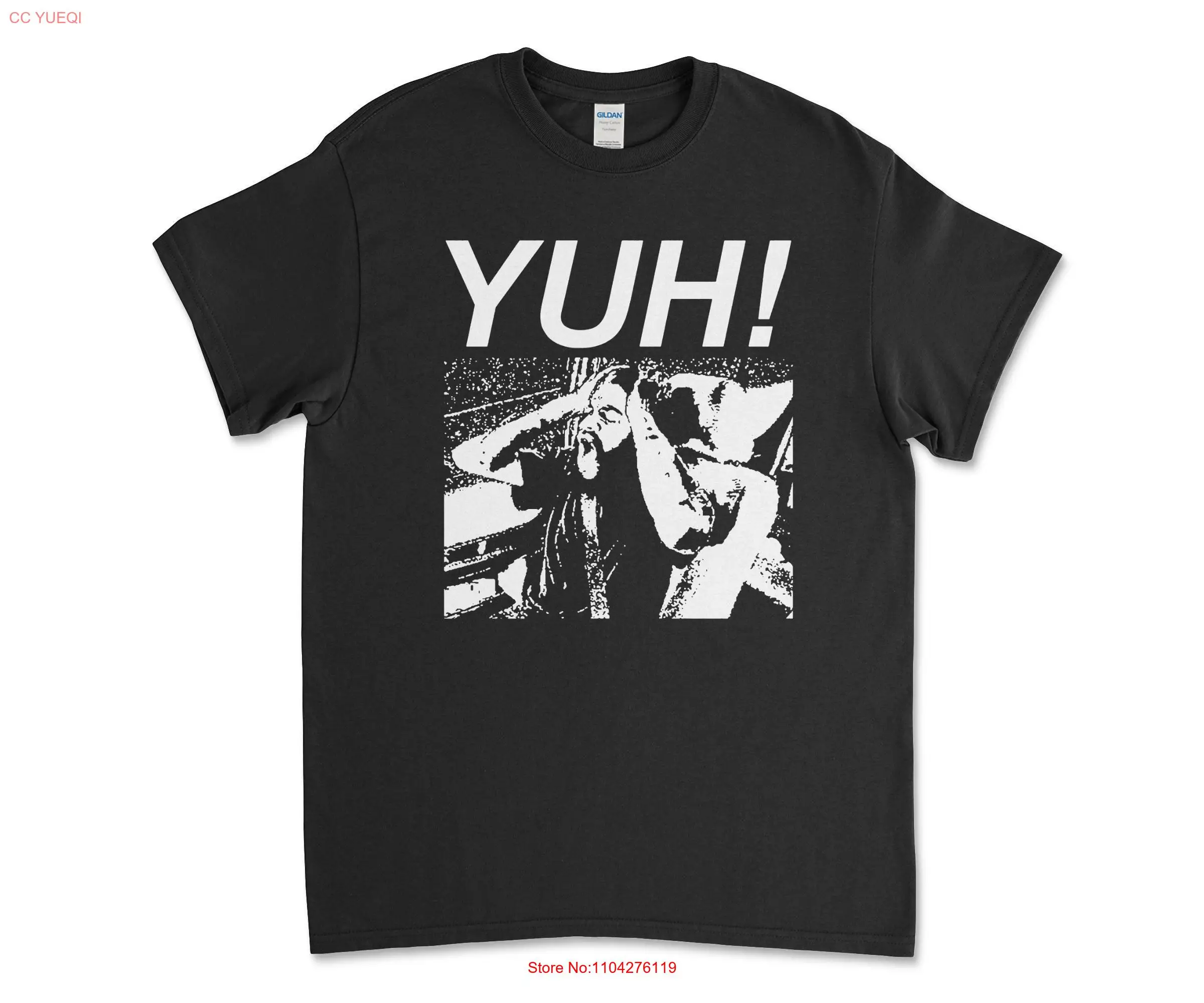 Футболка Death Grips Guillotine YUH уличная одежда черно-белая магазин денег изысканные с