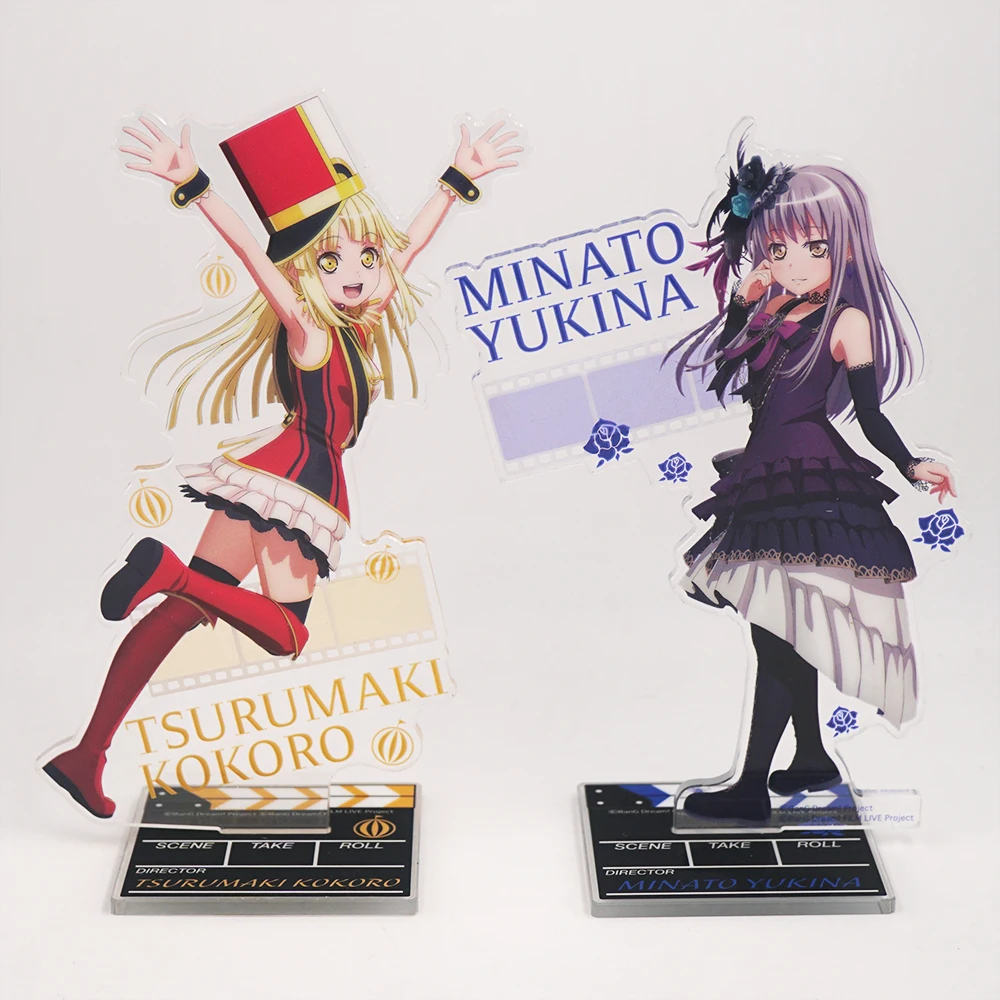 Взгляд! Аниме игра HHW Kokoro Tsurumaki Yukina Minato Roselia акриловая подставка |