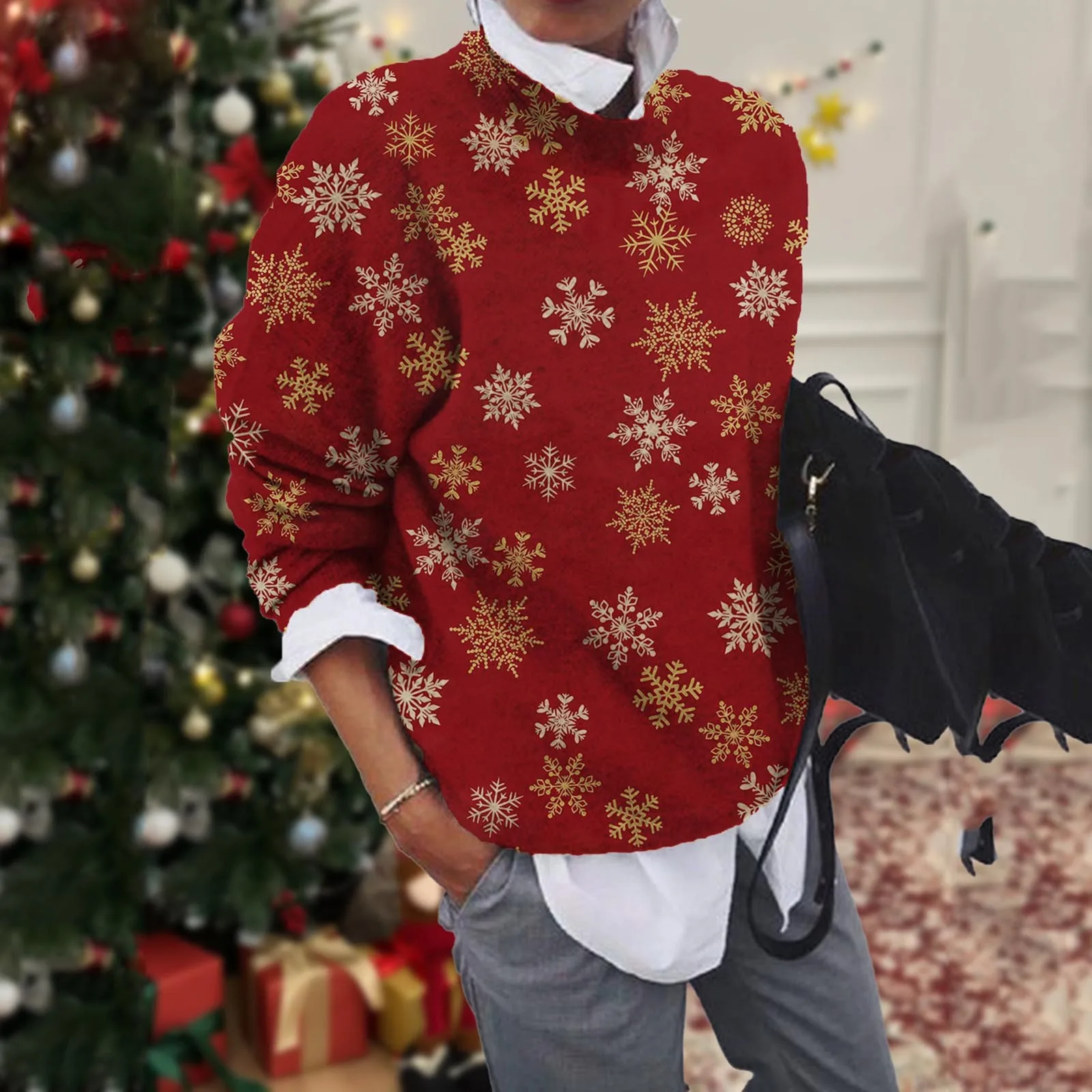 Женские осенние свитера Модный женский пуловер в рубчик с высоким воротом и