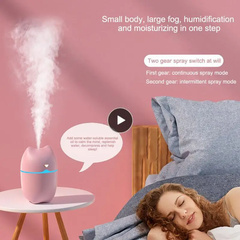 

Bedroom Large Capacity Office Pregnant Women Air Conditioning Humidifier Car Silent Desktop Usb Aromatherapy Machine