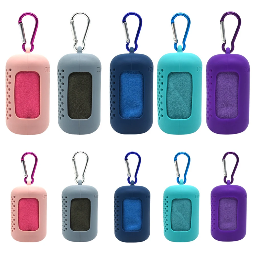 Portable microfiber quick-drying gym bike beach sports cooling shower towel