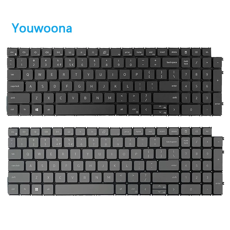 Новая Оригинальная клавиатура для ноутбука DELL Vostro 15 3510 3515 3520 3525 5510 5515 P106F