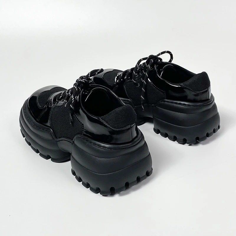 Женские кроссовки на массивной платформе брендовые дизайнерские ботинки