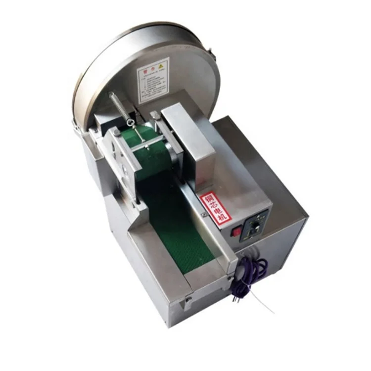 

Restaurant Electric Vegetable Slicer Commercial Automatic Electric Green Onion Fruit and Vegetable Chopper Slicer Cutter Machine