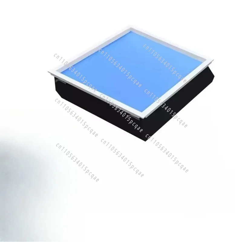 Фото Интеллектуальная Wi-Fi панель Skylight Smart Home с искусственным светодиодным освещением, имитирующая естественный дневной свет, синяя. №5