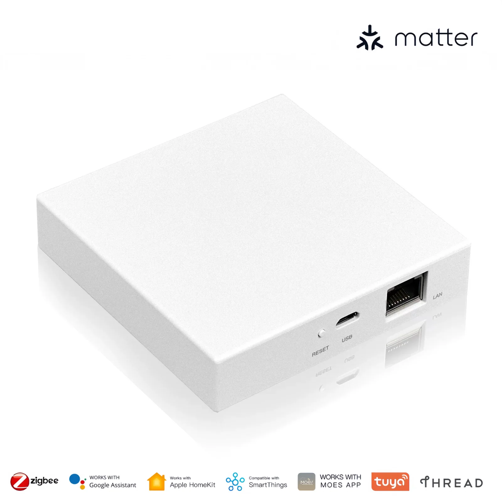 Умный шлюз Tuya Matter и проводной шлюз Tuya Zigbee совместимы с HomeKit, Google Home, Alexa, SmartThings Zemismaryt (art.: 3920cd55fea0c) - 3920cd55fea0c